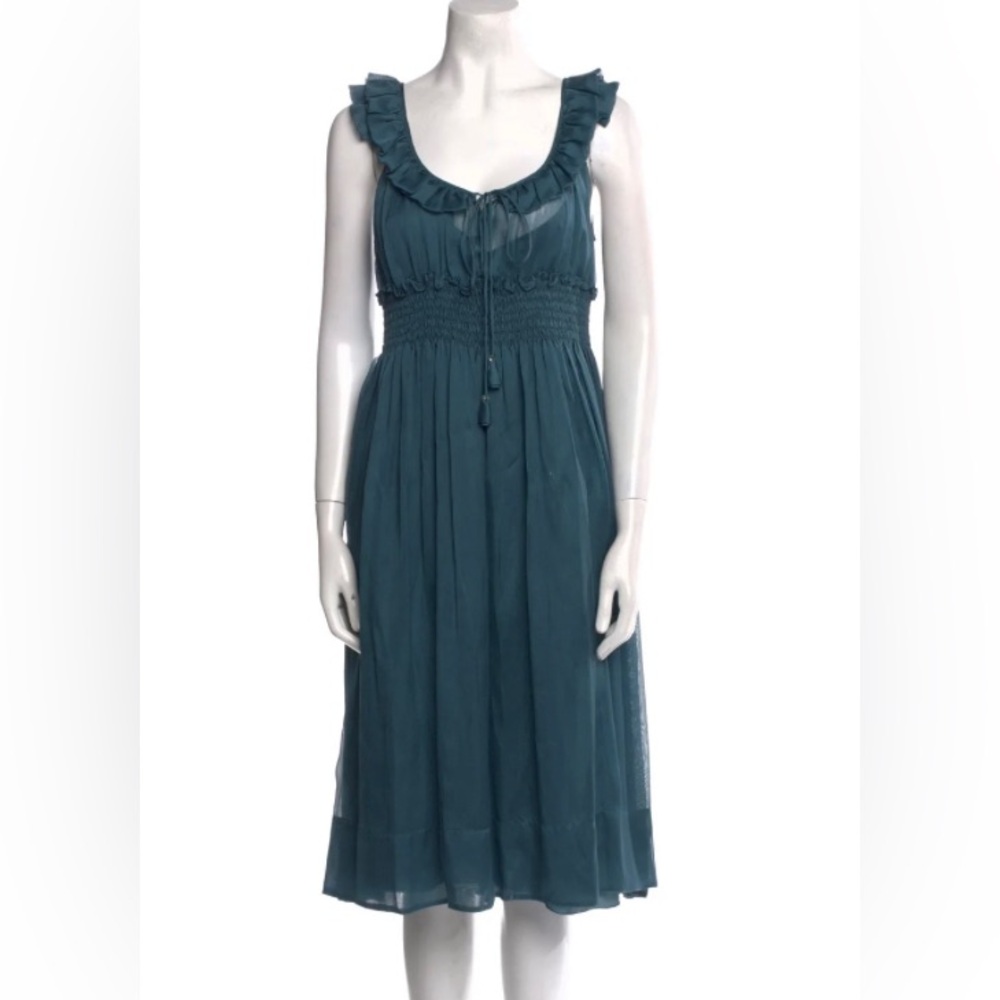 Blue fairy-core dream dress, S